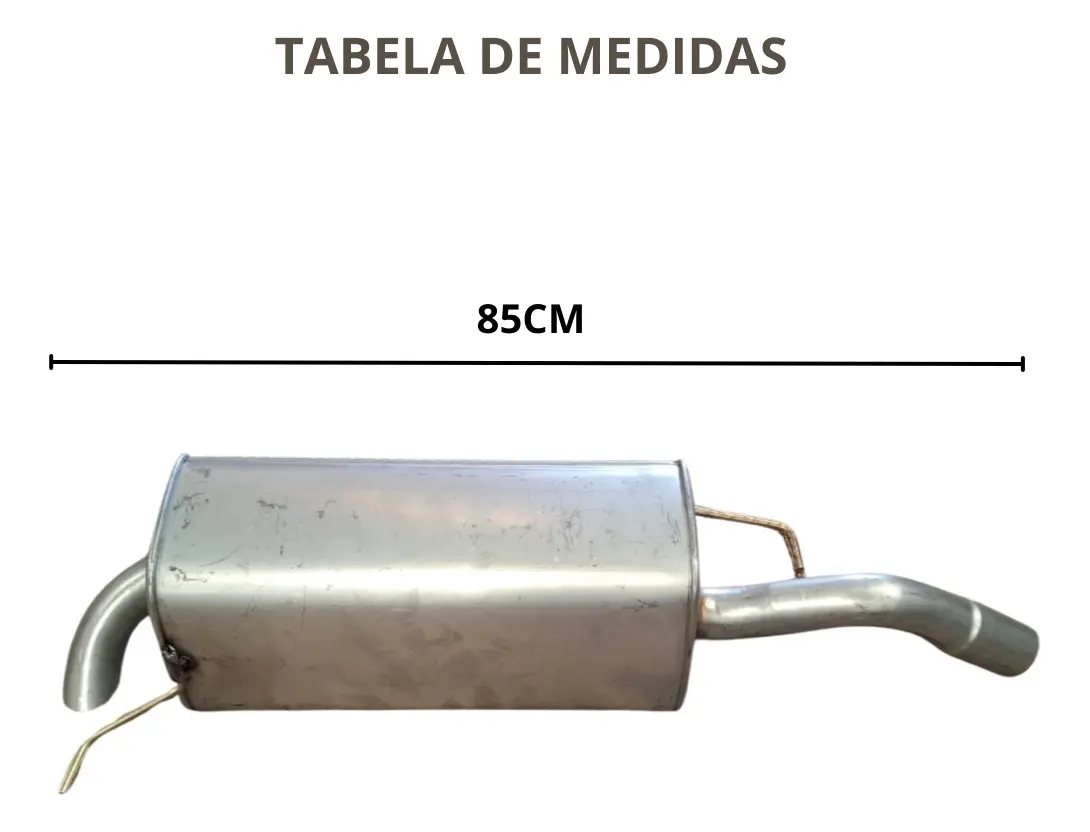 3050 - SILENCIOSO TRAS. ECOSPORT 1.6 ZETEC 09...