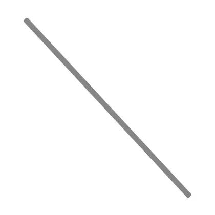 TUBO RETO 2 X 1,25 X 2000MM GALVANIZADO